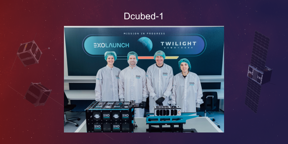 Dcubed-1 Spacecraft - Nanosats Database