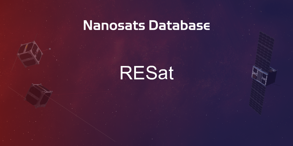 RESat Spacecraft - Nanosats Database