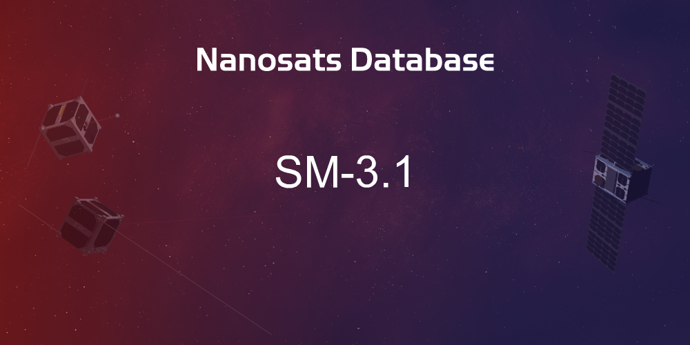 SM-3.1 Spacecraft - Nanosats Database