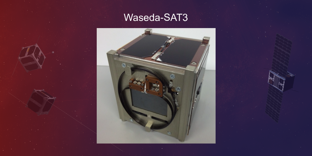 WasedaSAT3 Spacecraft Nanosats Database