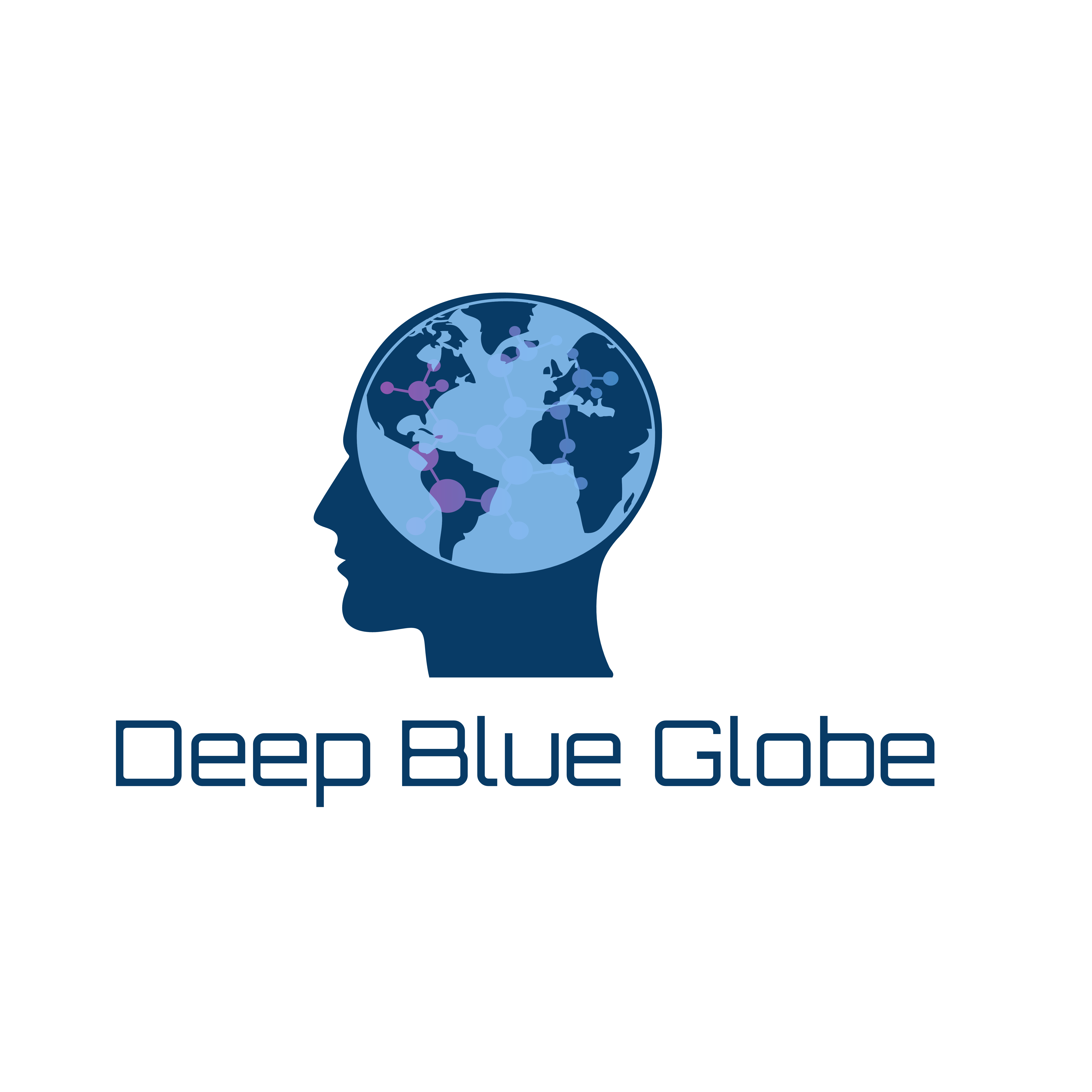 Deep Blue Globe logo